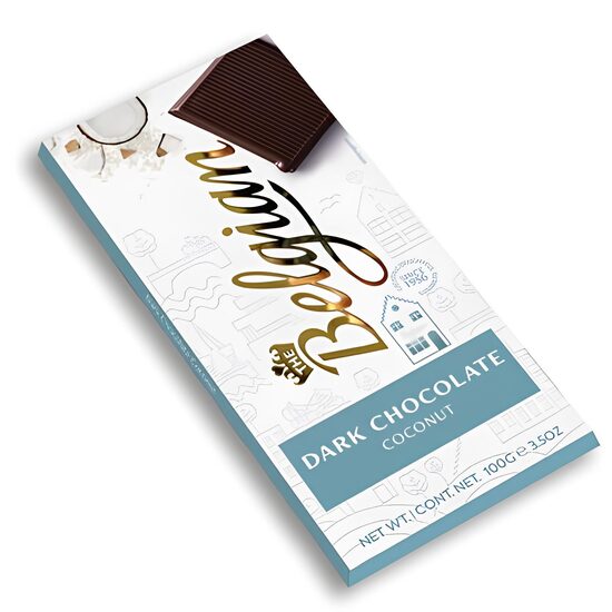 Dark chocolate (coconut) "Belgian" 100 gr.